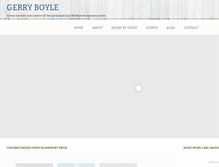 Tablet Screenshot of gerryboyle.com